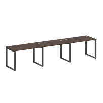 Metal System Р. ст. на 3 раб. места на О-образном м/к БО.СМ-3.2 Акация/Антрацит металл 3600*720*750 Metal System Р. ст. на 3 раб. места на О-образном м/к БО.СМ-3.2 Акация/Антрацит металл 3600*720*750