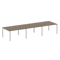 Metal System Перег. стол (3 столешницы) на П-оразном м/к БП.ПРГ-3.3 Акация/Антрацит металл 4200*1235*750 Metal System Перег. стол (3 столешницы) на П-оразном м/к БП.ПРГ-3.3 Акация/Антрацит металл 4200*1235*750
