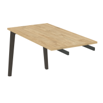 Onix Wood Direct Брифинг-приставка OW.BR-13 Белый бриллиант/Дуб светлый/Белый металл 1380*720*750 Onix Wood Direct Брифинг-приставка OW.BR-13 Белый бриллиант/Дуб светлый/Белый металл 1380*720*750