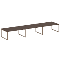 Metal System Quattro Перег. стол (3 столешницы) на О-оразном м/к 40БО.ПРГ-3.5 Акация/Антрацит металл 5400*1235*750 Metal System Quattro Перег. стол (3 столешницы) на О-оразном м/к 40БО.ПРГ-3.5 Акация/Антрацит металл 5400*1235*750
