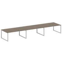 Metal System Перег. стол (3 столешницы) на О-оразном м/к БО.ПРГ-3.5 Акация/Антрацит металл 5400*1235*750 Metal System Перег. стол (3 столешницы) на О-оразном м/к БО.ПРГ-3.5 Акация/Антрацит металл 5400*1235*750