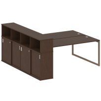 Metal System Quattro Р. ст. с шкафом-купе на О-образном м/к 40БО.РС-СШК-4.5 Т Акация/Антрацит металл 2210*2332*1098 Metal System Quattro Р. ст. с шкафом-купе на О-образном м/к 40БО.РС-СШК-4.5 Т Акация/Антрацит металл 2210*2332*1098