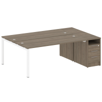 Metal System Quattro Р. ст. с тумбой на П-образном м/к 50БП.РС-СТП-2.5 Акация/Антрацит металл 2212*1475*750 Metal System Quattro Р. ст. с тумбой на П-образном м/к 50БП.РС-СТП-2.5 Акация/Антрацит металл 2212*1475*750