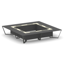 Стол для переговоров квадратный Steel Meet KM-PR.B.SP-20K2 / Тиквуд Светлый – Графит Глянец – Металл Антрацит / 4000×4000×750 Стол для переговоров квадратный Steel Meet KM-PR.B.SP-20K2 / Тиквуд Светлый – Графит Глянец – Металл Антрацит / 4000×4000×750