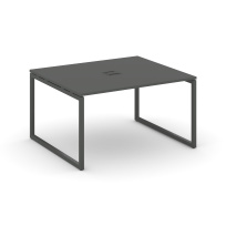 Стол для переговоров Style Project SN-4O.SPRG-034 Акация Лорка/Металл Черный 1580×1180×750