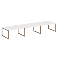 Metal System Quattro Перег. стол (3 столешницы) на О-оразном м/к 50БО.ПРГ-3.4 Акация/Антрацит металл 4800*1235*750 Metal System Quattro Перег. стол (3 столешницы) на О-оразном м/к 50БО.ПРГ-3.4 Акация/Антрацит металл 4800*1235*750