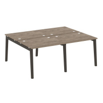 Onix Wood Рабочая станция OW.D.RS-4.1.8 Белый бриллиант/Дуб светлый/Белый металл 1960*1635*750 Onix Wood Рабочая станция OW.D.RS-4.1.8 Белый бриллиант/Дуб светлый/Белый металл 1960*1635*750