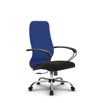 Кресло офисное Metta  SU-CP-10 (SU-СК130-10) CH / Красный – Красный