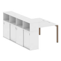 Metal System Quattro Р. ст. с шкафом-купе на П-образном м/к 50БП.РС-СШК-4.2 Т Акация/Антрацит металл 1610*2332*1098 Metal System Quattro Р. ст. с шкафом-купе на П-образном м/к 50БП.РС-СШК-4.2 Т Акация/Антрацит металл 1610*2332*1098
