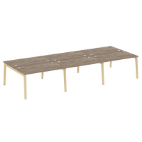 Onix Wood Рабочая станция OW.D.RS-6.3.8 Белый бриллиант/Дуб светлый/Белый металл 4140*1635*750 Onix Wood Рабочая станция OW.D.RS-6.3.8 Белый бриллиант/Дуб светлый/Белый металл 4140*1635*750
