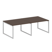 Metal System Quattro Перег. стол (2 столешницы) на О-образном м/к 40БО.ПРГ-2.2 Акация/Антрацит металл 2400*1235*750 Metal System Quattro Перег. стол (2 столешницы) на О-образном м/к 40БО.ПРГ-2.2 Акация/Антрацит металл 2400*1235*750