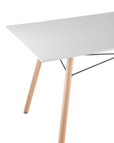 Стол Eames DSW Rectangle белый