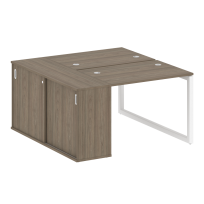 Metal System Quattro Р. ст. с шкафом-купе на О-образном м/к 50БО.РС-СШК-1.1 Т Акация/Антрацит металл 1410*1475*750 Metal System Quattro Р. ст. с шкафом-купе на О-образном м/к 50БО.РС-СШК-1.1 Т Акация/Антрацит металл 1410*1475*750