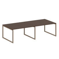 Metal System Quattro Перег. стол (2 столешницы) на О-образном м/к 40БО.ПРГ-2.3 Акация/Антрацит металл 2800*1235*750 Metal System Quattro Перег. стол (2 столешницы) на О-образном м/к 40БО.ПРГ-2.3 Акация/Антрацит металл 2800*1235*750