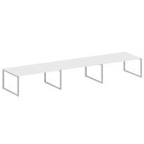 Metal System Перег. стол (3 столешницы) на О-оразном м/к БО.ПРГ-3.5 Акация/Антрацит металл 5400*1235*750 Metal System Перег. стол (3 столешницы) на О-оразном м/к БО.ПРГ-3.5 Акация/Антрацит металл 5400*1235*750