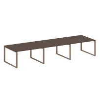 Metal System Перег. стол (3 столешницы) на О-оразном м/к БО.ПРГ-3.3 Акация/Антрацит металл 4200*1235*750 Metal System Перег. стол (3 столешницы) на О-оразном м/к БО.ПРГ-3.3 Акация/Антрацит металл 4200*1235*750