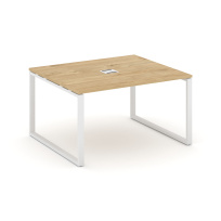 Стол для переговоров Style Project SN-6O.SPRG-033 Акация Лорка/Металл Черный 1380×1180×750