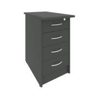 Riva Тумба приставная с фолдингом (4 ящика, с замком) А.ТП-4.2F-S Белый 412*720*750 Riva Тумба приставная с фолдингом (4 ящика, с замком) А.ТП-4.2F-S Белый 412*720*750