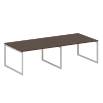 Metal System Quattro Перег. стол (2 столешницы) на О-образном м/к 40БО.ПРГ-2.3 Акация/Антрацит металл 2800*1235*750 Metal System Quattro Перег. стол (2 столешницы) на О-образном м/к 40БО.ПРГ-2.3 Акация/Антрацит металл 2800*1235*750