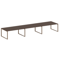 Metal System Перег. стол (3 столешницы) на О-оразном м/к БО.ПРГ-3.5 Акация/Антрацит металл 5400*1235*750 Metal System Перег. стол (3 столешницы) на О-оразном м/к БО.ПРГ-3.5 Акация/Антрацит металл 5400*1235*750