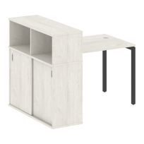 Metal System Quattro Стол офисный с шкафом-купе на П-образном м/к 40БП.РС-СШК-3.1 Т Вяз/Мокко металл 1410×1120×1098 Metal System Quattro Стол офисный с шкафом-купе на П-образном м/к 40БП.РС-СШК-3.1 Т Вяз/Мокко металл 1410×1120×1098