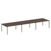 Metal System Quattro Перег. стол (3 столешницы) на П-оразном м/к 40БП.ПРГ-3.4 Акация/Антрацит металл 4800*1235*750 Metal System Quattro Перег. стол (3 столешницы) на П-оразном м/к 40БП.ПРГ-3.4 Акация/Антрацит металл 4800*1235*750