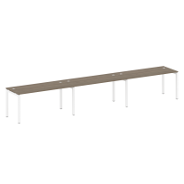 Metal System Quattro Р. ст. на 3 раб. места на П-образном м/к 50БП.СМ-3.4 Акация/Антрацит металл 4800*720*750 Metal System Quattro Р. ст. на 3 раб. места на П-образном м/к 50БП.СМ-3.4 Акация/Антрацит металл 4800*720*750