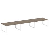 Metal System Перег. стол (3 столешницы) на О-оразном м/к БО.ПРГ-3.5 Акация/Антрацит металл 5400*1235*750 Metal System Перег. стол (3 столешницы) на О-оразном м/к БО.ПРГ-3.5 Акация/Антрацит металл 5400*1235*750