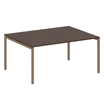 Metal System Quattro Перег. стол (1 столешница) на П-образном м/к 40БП.ПРГ-1.4 Акация/Антрацит металл 1600*1235*750 Metal System Quattro Перег. стол (1 столешница) на П-образном м/к 40БП.ПРГ-1.4 Акация/Антрацит металл 1600*1235*750