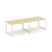 Стол для переговоров Style Project SN-6O.SPRG-011 Акация Лорка/Металл Черный 1960×980×750