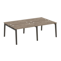 Onix Wood Рабочая станция OW.D.RS-4.2.7 Белый бриллиант/Дуб светлый/Белый металл 2360*1475*750 Onix Wood Рабочая станция OW.D.RS-4.2.7 Белый бриллиант/Дуб светлый/Белый металл 2360*1475*750