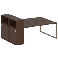 Metal System Quattro Р. ст. с шкафом-купе на О-образном м/к 40БО.РС-СШК-2.5 Т Акация/Антрацит металл 2210*1475*1098 Metal System Quattro Р. ст. с шкафом-купе на О-образном м/к 40БО.РС-СШК-2.5 Т Акация/Антрацит металл 2210*1475*1098