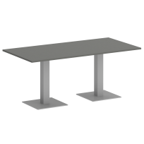 Home Office Стол прямоугольный VR.SP-5-180.2 Тиквуд светлый/Антрацит металл 1800*900*753 Home Office Стол прямоугольный VR.SP-5-180.2 Тиквуд светлый/Антрацит металл 1800*900*753