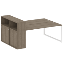 Metal System Quattro Р. ст. с шкафом-купе на О-образном м/к 40БО.РС-СШК-2.5 Т Акация/Антрацит металл 2210*1475*1098 Metal System Quattro Р. ст. с шкафом-купе на О-образном м/к 40БО.РС-СШК-2.5 Т Акация/Антрацит металл 2210*1475*1098
