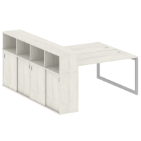 Metal System Quattro Р. ст. с шкафом-купе на О-образном м/к 50БО.РС-СШК-4.4 Т Акация/Антрацит металл 2010*2332*1098 Metal System Quattro Р. ст. с шкафом-купе на О-образном м/к 50БО.РС-СШК-4.4 Т Акация/Антрацит металл 2010*2332*1098