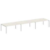 Metal System Quattro Перег. стол (3 столешницы) на П-оразном м/к 40БП.ПРГ-3.5 Акация/Антрацит металл 5400*1235*750 Metal System Quattro Перег. стол (3 столешницы) на П-оразном м/к 40БП.ПРГ-3.5 Акация/Антрацит металл 5400*1235*750