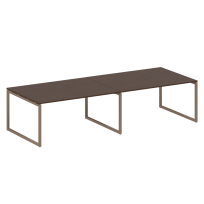 Metal System Quattro Перег. стол (2 столешницы) на О-образном м/к 40БО.ПРГ-2.4 Акация/Антрацит металл 3200*1235*750 Metal System Quattro Перег. стол (2 столешницы) на О-образном м/к 40БО.ПРГ-2.4 Акация/Антрацит металл 3200*1235*750
