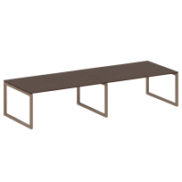 Metal System Quattro Перег. стол (2 столешницы) на О-образном м/к 50БО.ПРГ-2.5 Акация/Антрацит металл 3600*1235*750 Metal System Quattro Перег. стол (2 столешницы) на О-образном м/к 50БО.ПРГ-2.5 Акация/Антрацит металл 3600*1235*750