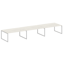 Metal System Quattro Перег. стол (3 столешницы) на О-оразном м/к 40БО.ПРГ-3.5 Акация/Антрацит металл 5400*1235*750 Metal System Quattro Перег. стол (3 столешницы) на О-оразном м/к 40БО.ПРГ-3.5 Акация/Антрацит металл 5400*1235*750