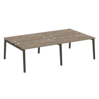Onix Wood Рабочая станция OW.D.RS-4.3.8 Белый бриллиант/Дуб светлый/Белый металл 2760*1635*750 Onix Wood Рабочая станция OW.D.RS-4.3.8 Белый бриллиант/Дуб светлый/Белый металл 2760*1635*750