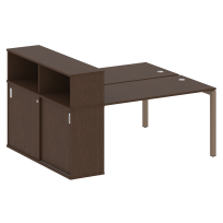 Metal System Quattro Р. ст. с шкафом-купе на П-образном м/к 50БП.РС-СШК-2.3 Т Акация/Антрацит металл 1810*1475*1098 Metal System Quattro Р. ст. с шкафом-купе на П-образном м/к 50БП.РС-СШК-2.3 Т Акация/Антрацит металл 1810*1475*1098
