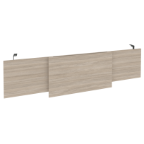 Onix Direct Царга стола руководителя O.M-CSR-6 Дуб мали/Белый металл 1740×450×54 Onix Direct Царга стола руководителя O.M-CSR-6 Дуб мали/Белый металл 1740×450×54