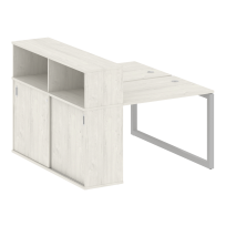 Metal System Quattro Р. ст. с шкафом-купе на О-образном м/к 50БО.РС-СШК-2.1 Т Акация/Антрацит металл 1410*1475*1098 Metal System Quattro Р. ст. с шкафом-купе на О-образном м/к 50БО.РС-СШК-2.1 Т Акация/Антрацит металл 1410*1475*1098