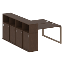 Metal System Quattro Р. ст. с шкафом-купе на О-образном м/к 50БО.РС-СШК-4.3 Т Акация/Антрацит металл 1810*2332*1098 Metal System Quattro Р. ст. с шкафом-купе на О-образном м/к 50БО.РС-СШК-4.3 Т Акация/Антрацит металл 1810*2332*1098