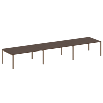 Metal System Перег. стол (3 столешницы) на П-оразном м/к БП.ПРГ-3.5 Акация/Антрацит металл 5400*1235*750 Metal System Перег. стол (3 столешницы) на П-оразном м/к БП.ПРГ-3.5 Акация/Антрацит металл 5400*1235*750
