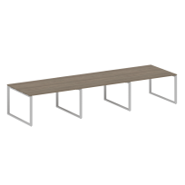 Metal System Перег. стол (3 столешницы) на О-оразном м/к БО.ПРГ-3.3 Акация/Антрацит металл 4200*1235*750 Metal System Перег. стол (3 столешницы) на О-оразном м/к БО.ПРГ-3.3 Акация/Антрацит металл 4200*1235*750