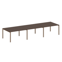 Metal System Перег. стол (3 столешницы) на П-оразном м/к БП.ПРГ-3.3 Акация/Антрацит металл 4200*1235*750 Metal System Перег. стол (3 столешницы) на П-оразном м/к БП.ПРГ-3.3 Акация/Антрацит металл 4200*1235*750