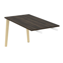 Onix Wood Direct Брифинг-приставка OW.BR-13 Белый бриллиант/Дуб светлый/Белый металл 1380*720*750 Onix Wood Direct Брифинг-приставка OW.BR-13 Белый бриллиант/Дуб светлый/Белый металл 1380*720*750