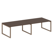 Metal System Quattro Перег. стол (2 столешницы) на О-образном м/к 50БО.ПРГ-2.4 Акация/Антрацит металл 3200*1235*750 Metal System Quattro Перег. стол (2 столешницы) на О-образном м/к 50БО.ПРГ-2.4 Акация/Антрацит металл 3200*1235*750