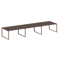 Metal System Перег. стол (3 столешницы) на О-оразном м/к БО.ПРГ-3.4 Акация/Антрацит металл 4800*1235*750 Metal System Перег. стол (3 столешницы) на О-оразном м/к БО.ПРГ-3.4 Акация/Антрацит металл 4800*1235*750